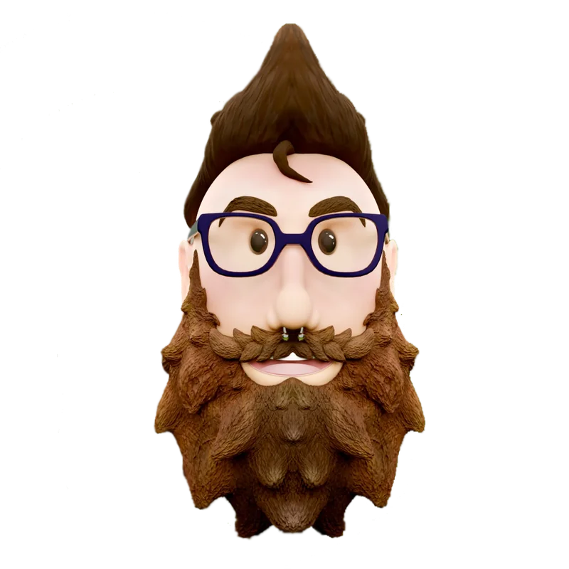 Render 3D de Mr. Cybearg